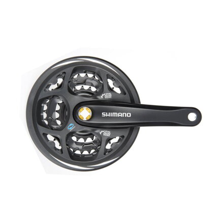 SHIMANO FC-M311 Stred Altus 170mm 42/32/22z. 7/8-k. čierny s krytom na štvorhran