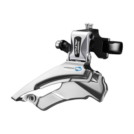 SHIMANO FD-M313 Prešmyk Altus 3x7/8-k. uni ťah Down Swing (34,9/31,8/28,6mm) 48/44z.