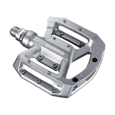 SHIMANO PD-GR500 Pedále MTB Flat streborné BMX, DH, slalom