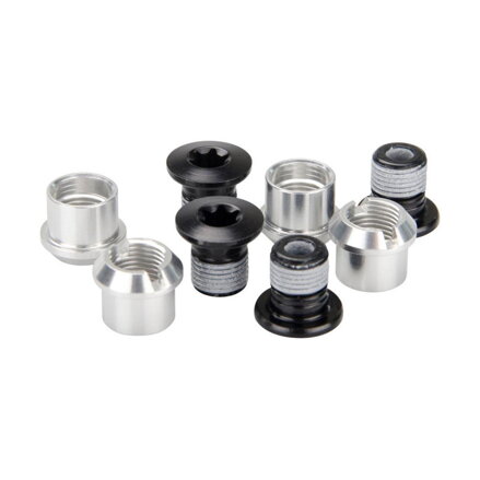 SHIMANO FC-M780 Skrutka+matica prevodníka (M8x9,1mm) 4ks