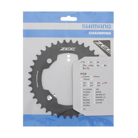 SHIMANO FC-M640 Prevodník 38z. ZEE čierny 104mm