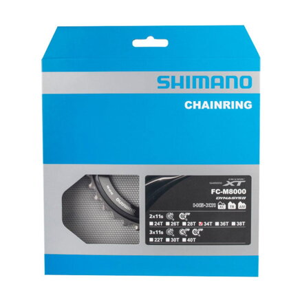 SHIMANO FC-M8000 Prevodník 34z. XT 34/24z. čierny 96mm