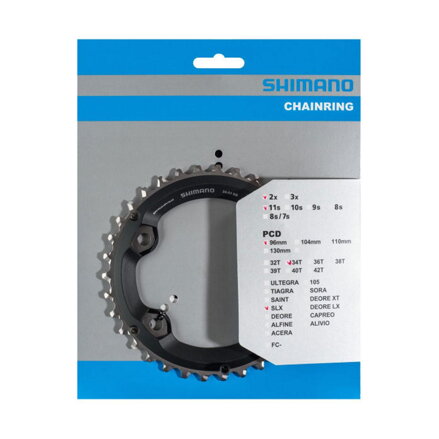 SHIMANO FC-M7000 Prevodnik 34z. SLX 34/24z. čierny 96mm