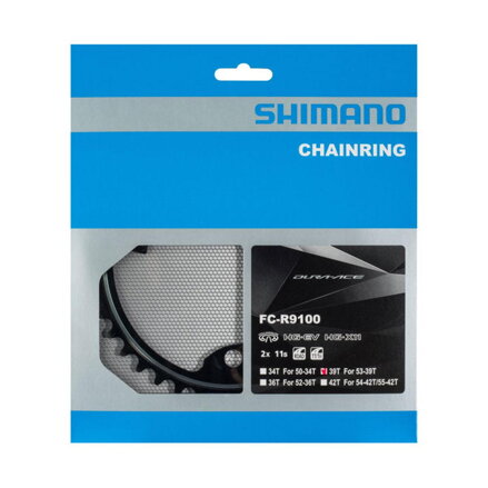 SHIMANO FC-R9100 Prevodník 39z. Dura Ace čierny 110mm