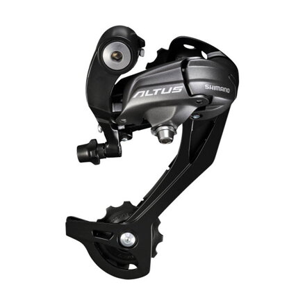 SHIMANO RD-M370 Prehadzovačka Altus 9-k. čierna super dlhé ramienko
