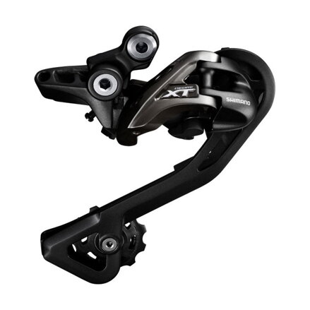 SHIMANO RD-T8000 Prehadzovačka XT 10-k. čierna super dlhé ramienko Shadow