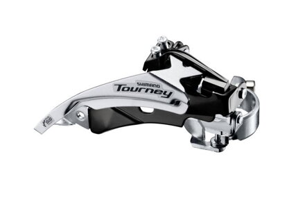 SHIMANO FD-TY510 Prešmyk Tourney 3x6/7/8-k. uni ťah Top Swing (34,9/31,8mm) 48z.