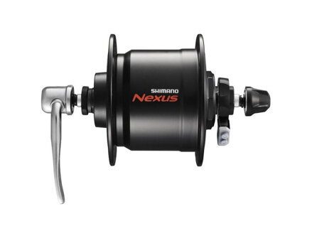 SHIMANO DH-C3000 Náboj s dynamom 6V/3W 32d. čierny na r.u.+ochrana proti prepätiu SMDH10