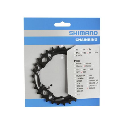 SHIMANO FC-M4000/4050 Prevodník 30z. Alivio 9-k. 96mm