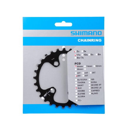 SHIMANO FC-M7000 Prevodnik 28z. SLX 38/28z. čierny 64mm