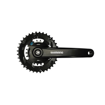SHIMANO FC-M315 Stred Altus 175mm 36/22z. 7/8-k. čierny bez krytu na štvorhran
