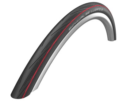 SCHWALBE Plášť LUGANO II (25-622) 700x25C Active 50EPI K-Guard 330g Červený pás