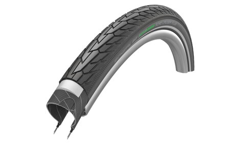 SCHWALBE Plášť ROAD CRUISER PLUS (42-622) 28x1.60 700x40C Active 50EPI PunctureGuard 820g Reflex Green