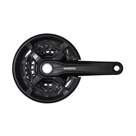 SHIMANO FC-MT210 Stred Altus 175mm 44/32/22 9-k. čierny s krytom dvojdielny bez ložiska