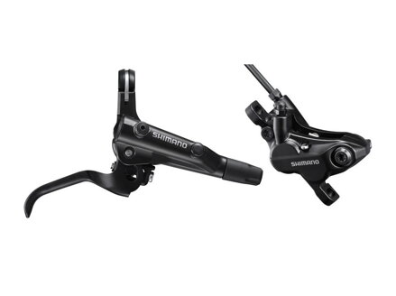 SHIMANO . E-MT501 Brzda hydr BL-MT501/BR-M520 predná čierna Post Mount 1000mm had.+platn. D03S