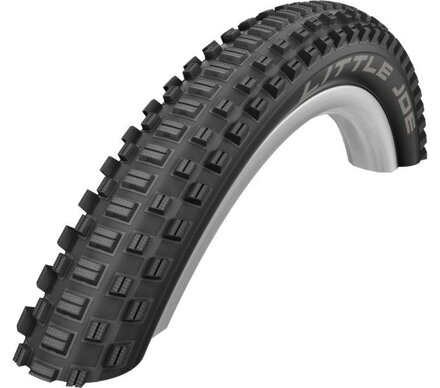 SCHWALBE Plášť LITTLE JOE (50-406) 20x2.00 Active 50EPI K-Guard 430g Čierny reflex