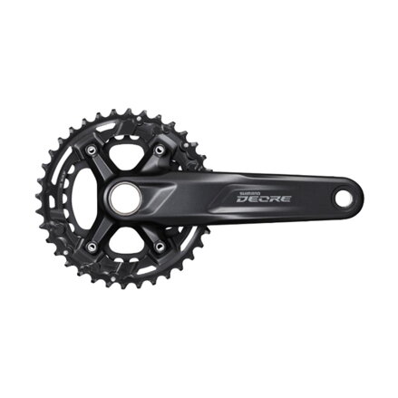SHIMANO FC-M4100 Stred Deore 175mm 36/26z. 10-k. čierny Dvojdielny