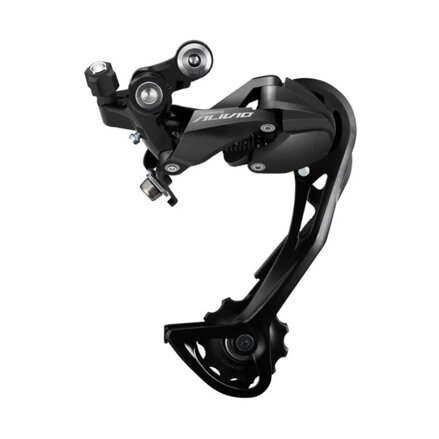SHIMANO RD-M3100 Prehadzovačka Alivio 9-k. čierna super dlhé ramienko Shadow