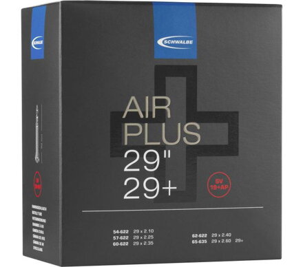 SCHWALBE Duša AIR PLUS SV19+AP 29x2.10/3.00 FV (54/65-622) 40mm 420g