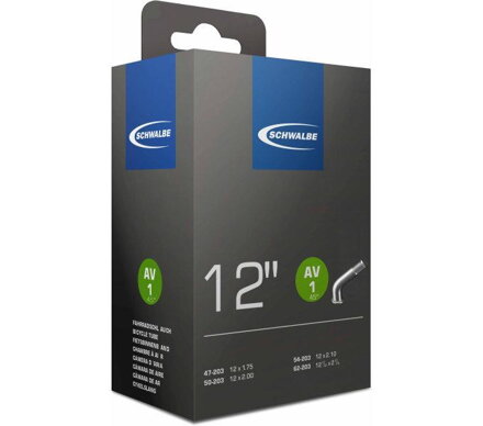 SCHWALBE Duša AV1 45° 12x1.75/2.10 AV 40mm 45° (47/62-203) 80g