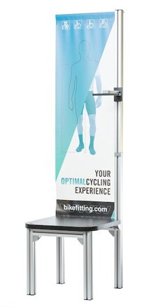 BIKEFITTING Nástroj na určenie veľkosti bicykla Bike Sizer