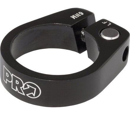 PRO Objímka ALLOY pod sedlo čierna 34,9mm