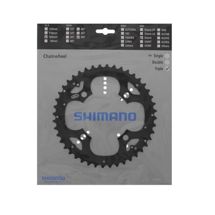 SHIMANO FC-M530/FC-M591 Prevodník 44z. čierny 104mm