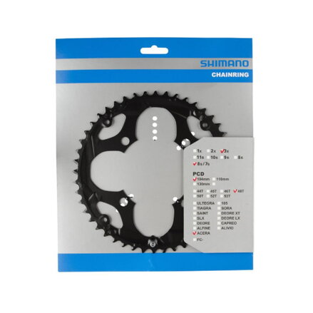 SHIMANO .FC-M361 Prevodník 48z čierny 104mm