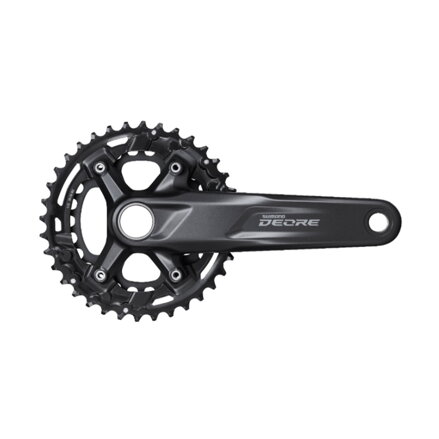 SHIMANO FC-M5100 Stred Deore 175mm 36/26z. 11-k. čierny dvojdielny bez ložísk