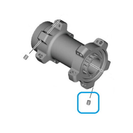 SHIMANO WH-M988 Niple do náboja XTR
