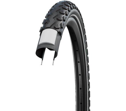 SCHWALBE Plášť LAND CRUISER PLUS (37-622) 28x1.40 700x35C Active 50EPI PunctureGuard 760g Reflex Green