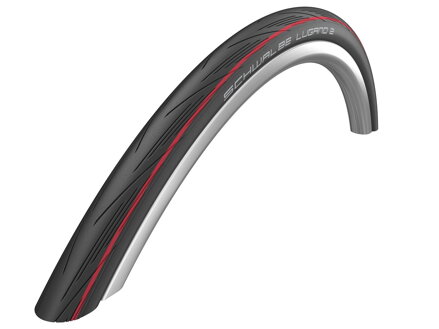 SCHWALBE Plášť LUGANO II (25-622) 700x25C Active 50EPI K-Guard 365g Červený pás