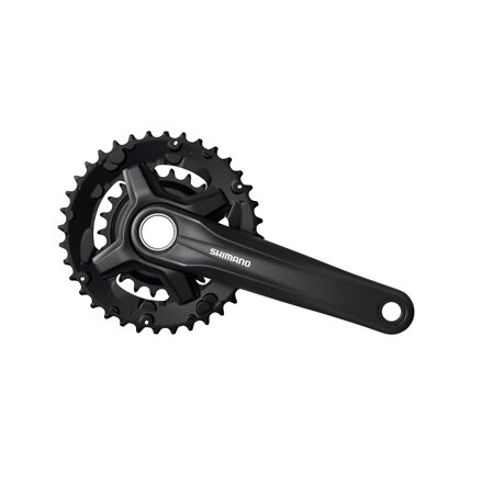 SHIMANO FC-MT210 Stred Altus 175mm 36/22 9-k. čierny s krytom dvojdielny bez ložiska
