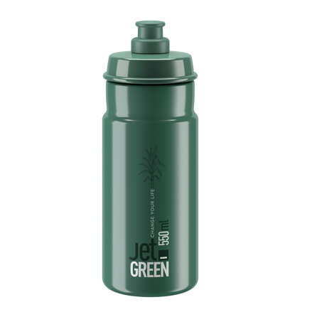 ELITE Fľaša JET GREEN 550 tmavo zelená