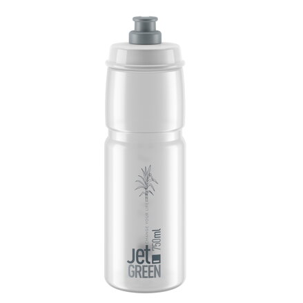 ELITE Fľaša JET GREEN 750 transparentná