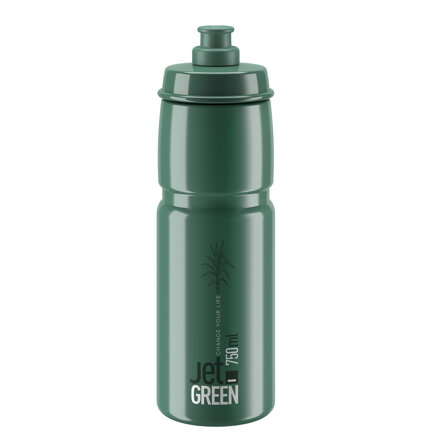 ELITE Fľaša JET GREEN 750 tmavo zelená