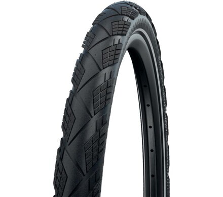 SCHWALBE Plášť MARATHON EFFICIENCY (40-622) 28x1.50 700x38C Evolution 67EPI V-Guard 530g Čierny reflex Race