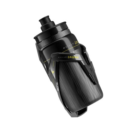 ELITE Set CUSTOM RACE PLUS + fľaša FLY TEX 550 MAILLOT JAUNE