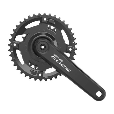 SHIMANO FC-U4000 Stred Cues 175mm 40/26z. 9/10/11-k. čierny na štvorhran bez ložísk