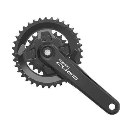 SHIMANO FC-U4010 Stred Cues 175mm 36/22z. 9/10/11-k. čierny dvojdielny bez ložísk