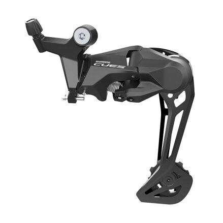 SHIMANO RD-U3020 Prehadzovačka Cues 2x9k. 11-36z. Linkglide super dlhé ramienko Shadow RD