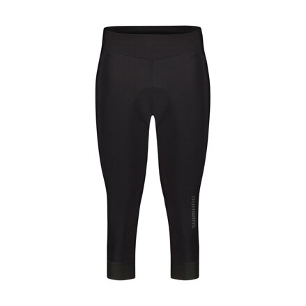 SHIMANO Nohavice dámske KAEDE KNICKERS 3/4 zateplené čierne