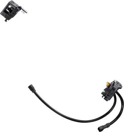 SHIMANO BM-E8030 Držiak pre baterky STEPS BT-E8035/E8036 na rám bez zámku s káblom 400mm čierny