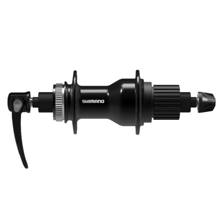 SHIMANO 12-k. Náboj zadný QC500 141mm oska 32d. R.U. čierny Center Lock BOOST