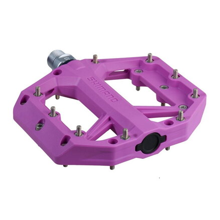 SHIMANO Pedále MTB Flat PD-GR400 fialové