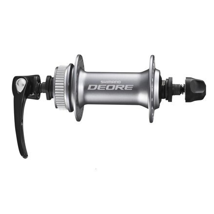 SHIMANO HB-M595 Náboj predný Deore 32d. R.U. strieb. Center Lock