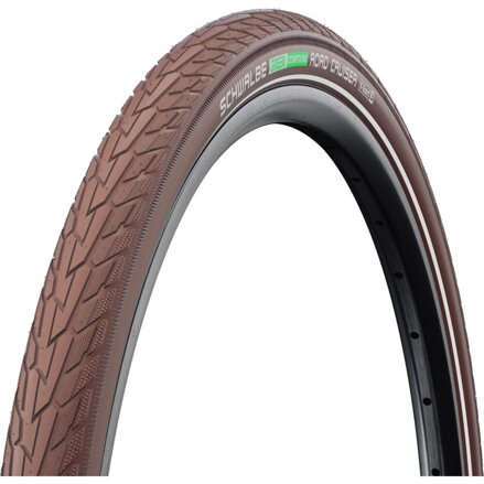 SCHWALBE Plášť ROAD CRUISER 28x1.75 (47-622) 50EPI 800g TwinSkin K-Guard SBC coffee reflex