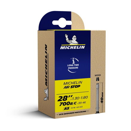 MICHELIN Duša A3 AIRSTOP 700x33/46C (33/46-622/635) DV 40mm 170g