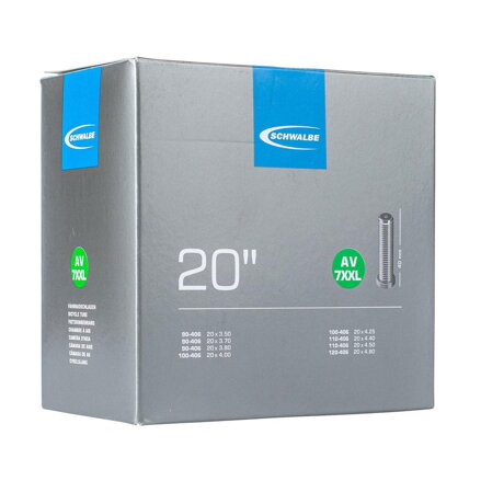 SCHWALBE Duša AV7XXL (90/120-406) AV 40mm 310g