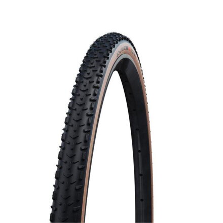 SCHWALBE Plášť X-ONE R 27.5x1.30 (33-584) 67EPI 375g TLE Evo V-Guard Super Race Addix Race hnedý bok skladací
